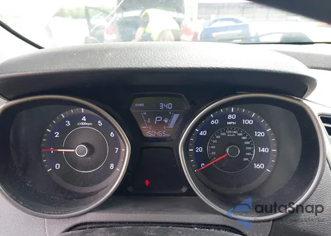 2015 Hyundai Elantra Se из США, поврежденный, VIN 5NPDH4AE6FH608466